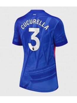Chelsea Marc Cucurella #3 Zenski Domaci Dres 2025-26 Kratak Rukavima